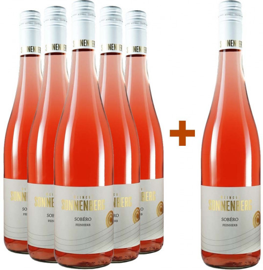 5+1 Paket Sobéro Rosé feinherb - Weingut Sonnenberg Speeter
