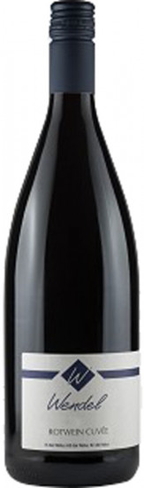2025 Rotwein Cuvée feinfruchtig feinherb Bio 1,0 L - Weingut Klaus und Judith Wendel