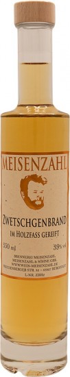 Zwetschgenbrand im Holzfass gereift 0,35 L - Weingut Meisenzahl
