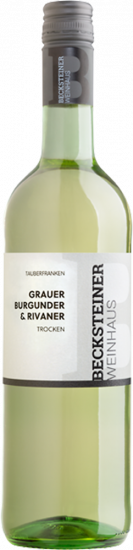 2022 WEINHAUS Grauer Burgunder & Rivaner trocken - Becksteiner Winzer eG