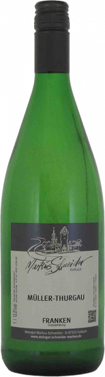 2025 Müller-Thurgau halbtrocken 1,0 L - Markus Schneider