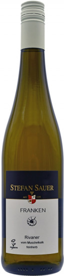 2021 Rivaner vom Muschelkalk Qualitätswein feinherb - Weingut Stefan Sauer