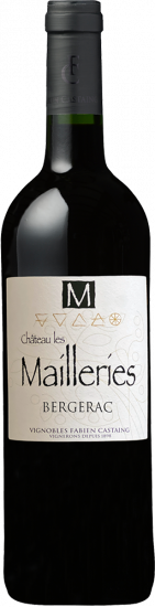 2021 Château Les Mailleries M Rouge AOC Bergerac trocken Bio - Vignobles Fabien Castaing