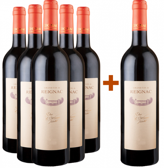 5+1 Paket 2018 Grand Vin de Reignac Bordeaux Supérieur - Château de Reignac
