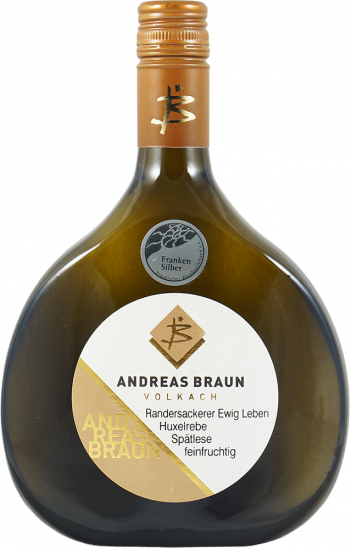 2024 Randersackerer Ewig Leben Huxelrebe Spätlese lieblich - Weingut Andreas Braun