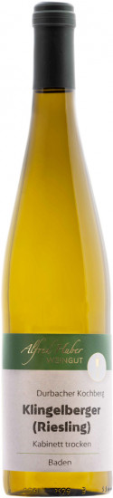 2024 Klingelberger Riesling Kabinett trocken - Weingut Alfred Huber
