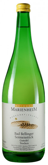 2022 Gutedel, MarienheiM trocken 1,0 L - Wein- und Obsthof Rüdlin