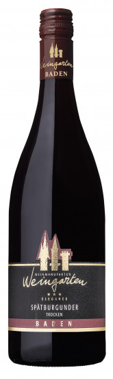 2022 Weinmanufaktur Weingarten Spätburgunder Rotwein Elegance trocken - Weinmanufaktur Weingarten