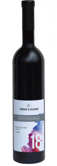 2018 Spätburgunder trocken - Weingut Brönner + Heilmann