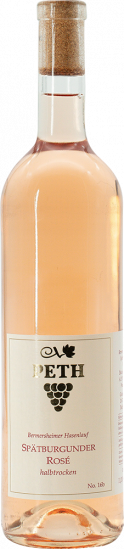 2024 Spätburgunder Roséwein feinherb - Weingut Peth