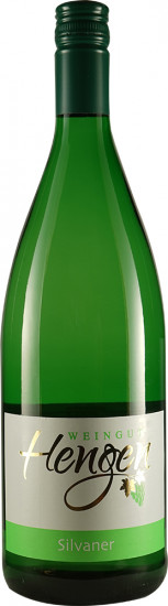 2025 Silvaner halbtrocken 1,0 L - Weingut Hengen