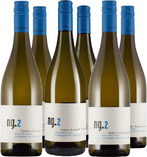 Weißwein-Paket trocken BIO Bio - Weingut Nauerth-Gnägy