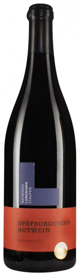 Spätburgunder Rotwein DOCTOR FAUSTUS halbtrocken Bio - Weingut Peter Landmann
