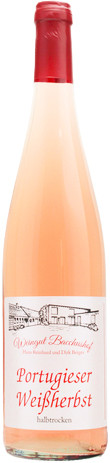 2024 Portugieser Weißherbst feinherb - Weingut Bacchushof