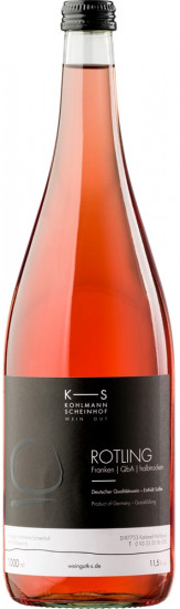 2025 Rotling halbtrocken 1,0 L - Weingut Kohlmann-Scheinhof