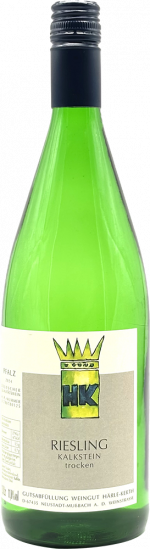 2024 Kalkstein Riesling trocken 1,0 L - Weingut Härle-Kerth