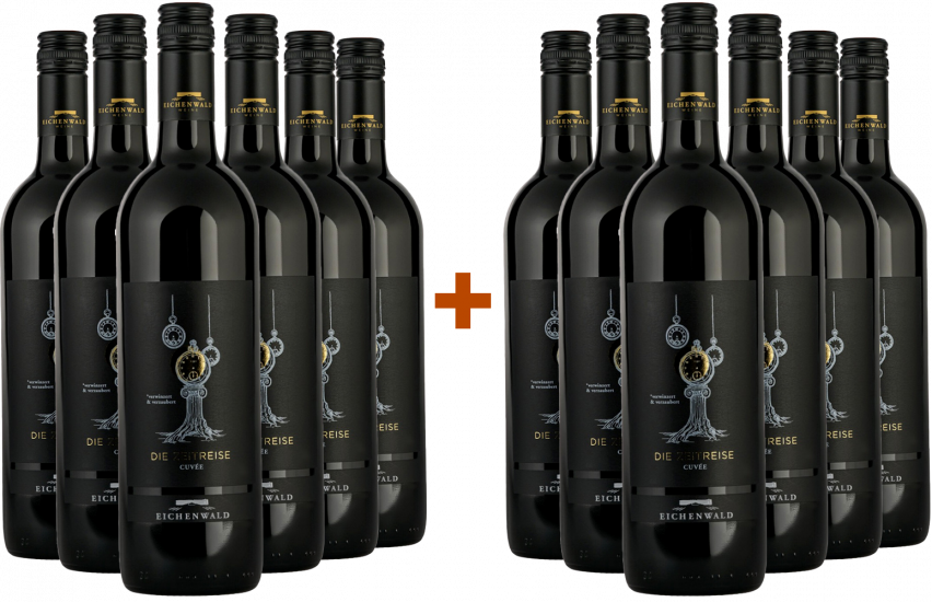 6+6 Paket 2021 DIE ZEITREISE - Cuvée trocken - Eichenwald Weine
