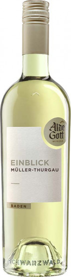 2025 Einblick Müller-Thurgau halbtrocken - Alde Gott Winzer Schwarzwald