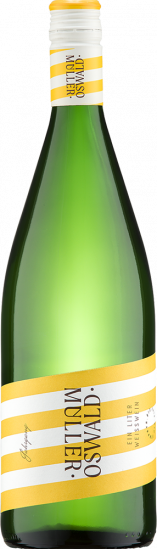 2025 Ein Liter Weißwein feinherb Bio 1,0 L - Weingut Oswald