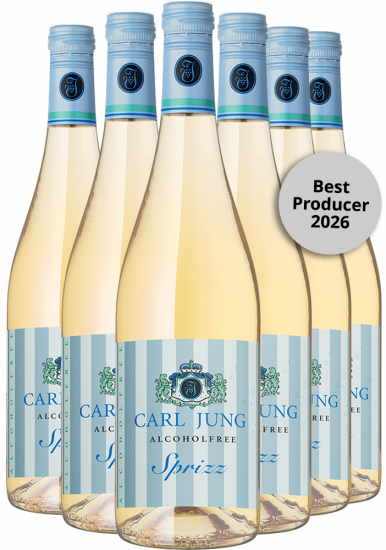 Sprizz White aus entalkoholisiertem Wein (6 Flaschen) - Carl Jung