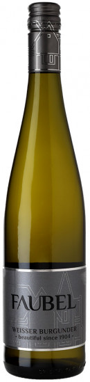 2024 Beautiful Since 1904 Weißburgunder trocken - Weingut Faubel