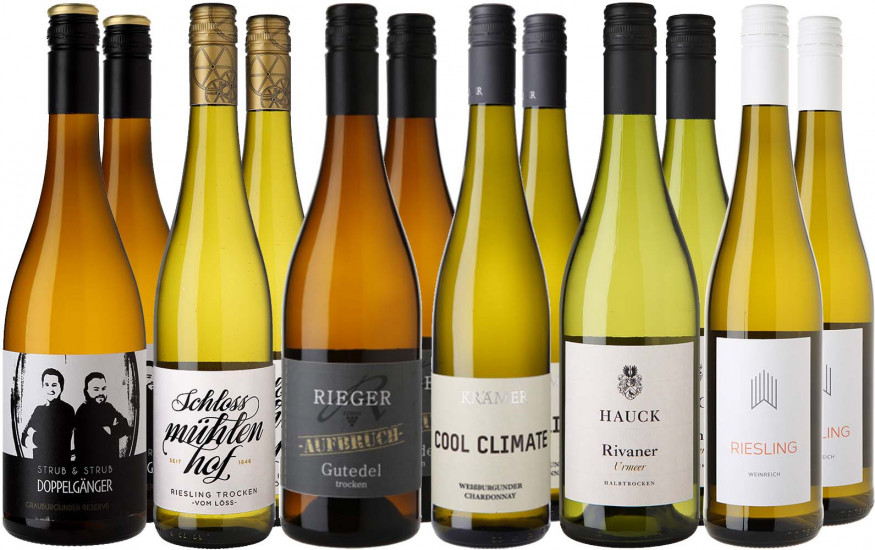 Großes Weißwein Entdecker-Paket