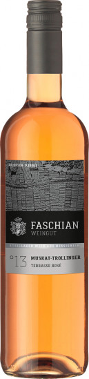 2024 Muskat-Trollinger Rosé Terasse feinherb - Weingut Karsten Faschian