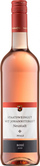 2021 Pfalz Rosé halbtrocken - Staatsweingut mit Johannitergut