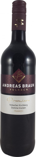 2024 Volkacher Kirchberg Premiere Domina trocken - Weingut Andreas Braun