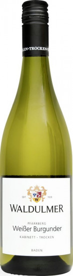 2024 Pfarrberg Weißer Burgunder Kabinett trocken - Waldulmer Winzergenossenschaft