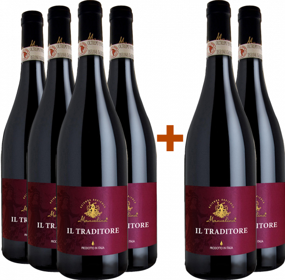 4+2 Paket Il Traditore Sangue Di Giuda Oltrepó Pavese DOC - Manuelina