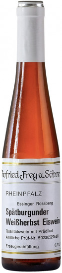 1987 Spätburgunder Weißherbst Eiswein edelsüß 0,375 L - Weingut Frey
