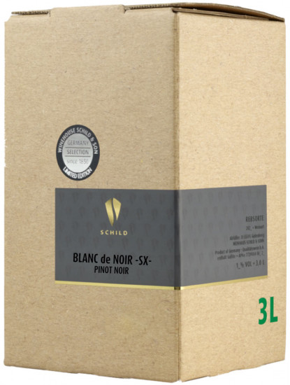 2022 Blanc de Noir -SX- Bag-in-Box (BiB) trocken 3,0 L - Schild & Sohn
