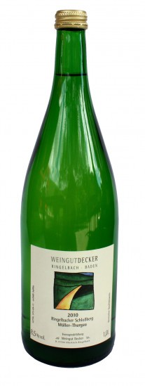 2011 Ringelbacher Schloßberg Müller-Thurgau halbtrocken (1000ml) - Weingut Decker
