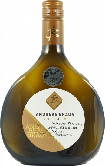 2024 Volkacher Kirchberg Gewürztraminer Spätlese feinherb - Weingut Andreas Braun