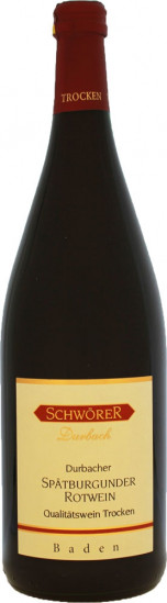 2023 Durbacher Spätburgunder Rotwein trocken 1,0 L - Weinhaus Schwörer