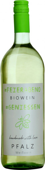 2019 Gutswein Feierabend Cuvée-Weiß feinherb Bio 1,0 L - Weingut Neuspergerhof