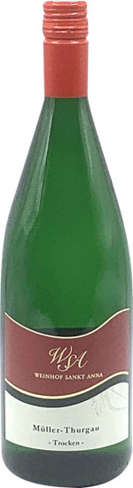2023 Müller-Thurgau trocken 1,0 L - Weingut Sankt Anna