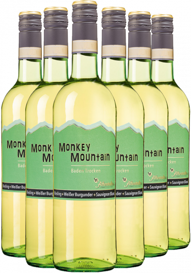 Monkey Mountain Riesling & Weissburgunder & Sauvignon Blanc trocken - Affentaler Winzer