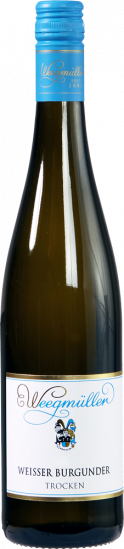 2014 Weißer Burgunder Trocken - Weingut Weegmüller