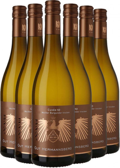 2022 Weißburgunder Cuvée 10 trocken Paket - Weingut Gut Hermannsberg 