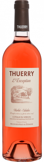 2024 L’Exception Rosé Coteaux du Verdon IGP trocken Bio - Château Thuerry