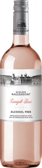2024 Schloss Raggendorf Zweigelt Rosé Wein alkoholfrei halbtrocken - Schloss Raggendorf