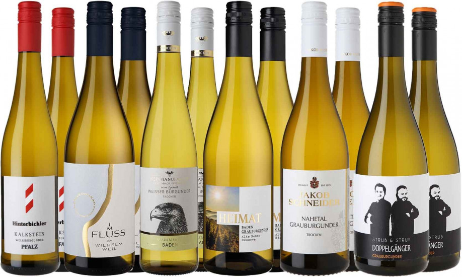 Großes Burgunder Letzte Flaschen-Paket