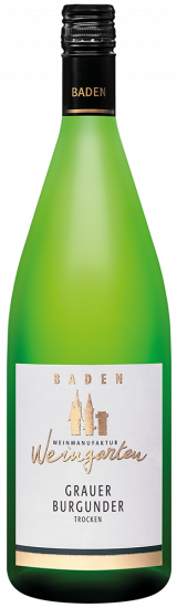 2024 Weingarten Grauer Burgunder Qw trocken 1,0 L - Markgräfler Winzer  