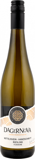 2022 Handschrift Mittelrhein Riesling feinherb - Weinmanufaktur Dagernova