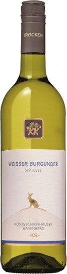 2025 Königschaffhauser Hasenberg Weißer Burgunder Spätlese *KS* trocken - Winzergenossenschaft Königschaffhausen-Kiechlinsbergen