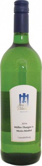 2016 Müller-Thurgau & Morio-Muskat Lieblich 1L Weingut Jung & Knobloch