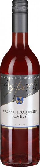 2024 Muskat Trollinger Rosé S lieblich - Weingärtnergenossenschaft Aspach