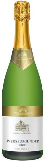 2021 Schloss Entenstein Weißburgunder Baden Sekt b.A. brut - Winzergenossenschaft Schliengen-Müllheim